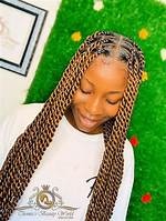 Big Twist Braids Hairstyles for Real Fashionistas