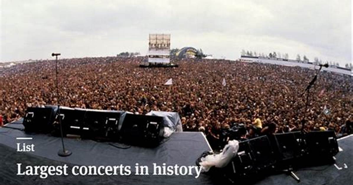 Biggest Concert Ever: 10 Largest Events in History by Attendance