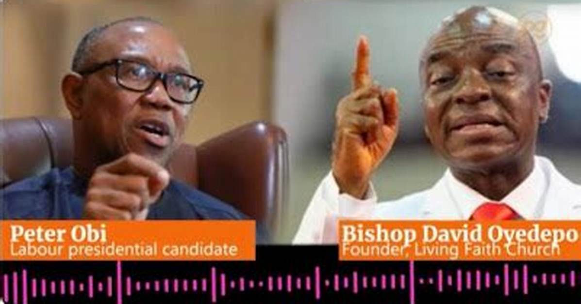 Bishop Oyedepo and Peter Obi Leaked Audio Viral
