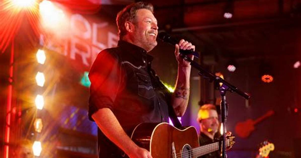 Blake Shelton Is Coming to a City Near You. .. but Not How You Think