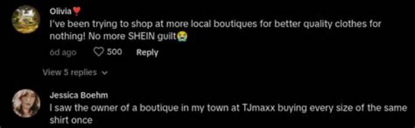 Boutique Cuts off Shein Tags, Re-Sells Item, Ex-Worker Claims