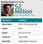 Brandon Routh Net Worth – How Much Is Routh Worth?
