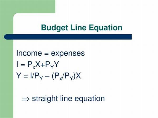 Budget Line Equation Calculator