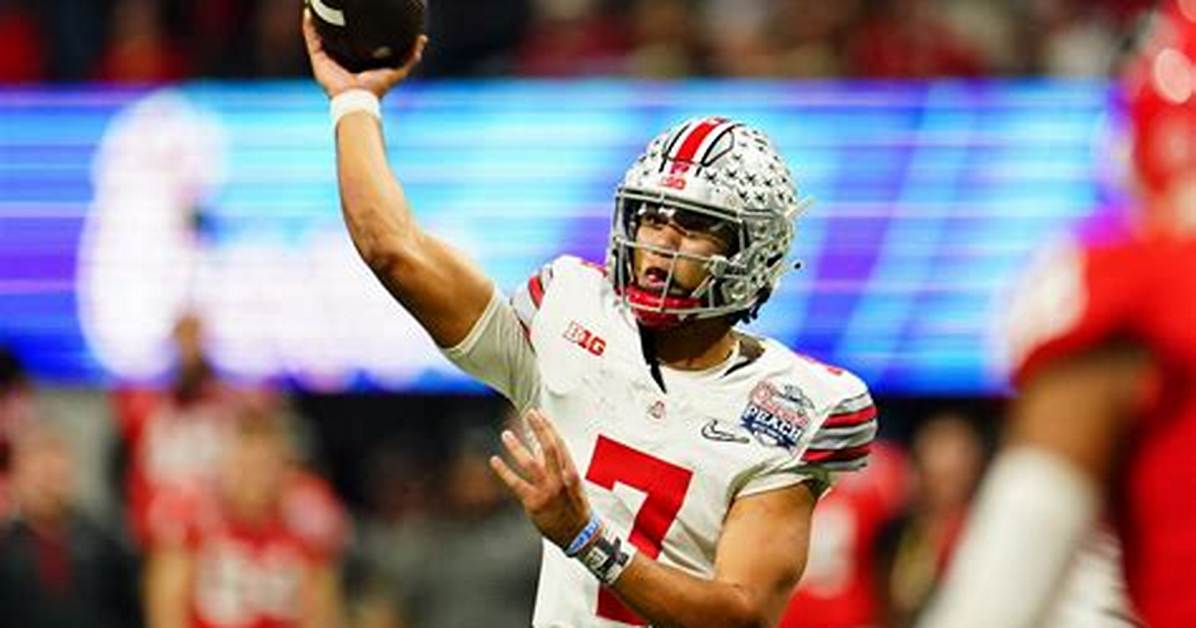 C. J. Stroud College Stats: Ohio State Buckeyes Star Turned Houston Texans Record-Holder