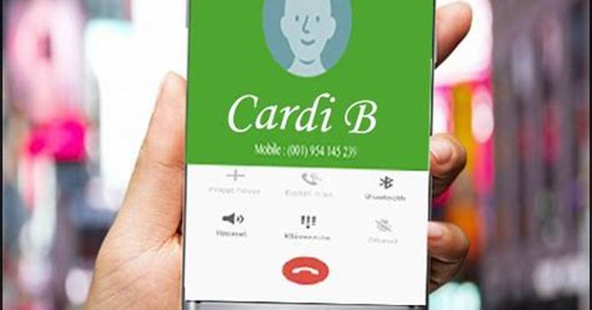Cardi B Phone Number Whatsapp Number Contact Number Mobile