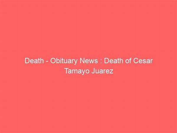 Cesar Tamayo Juarez Death: Killed in Accident