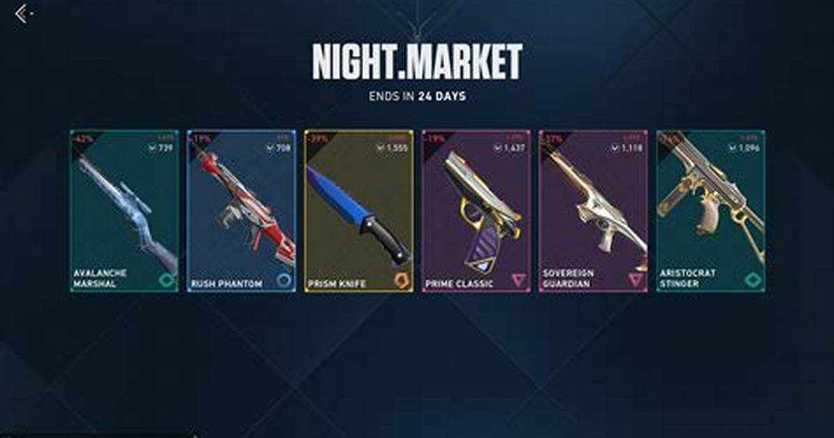 Check the Night Market for Discounted 'Valorant' Skins