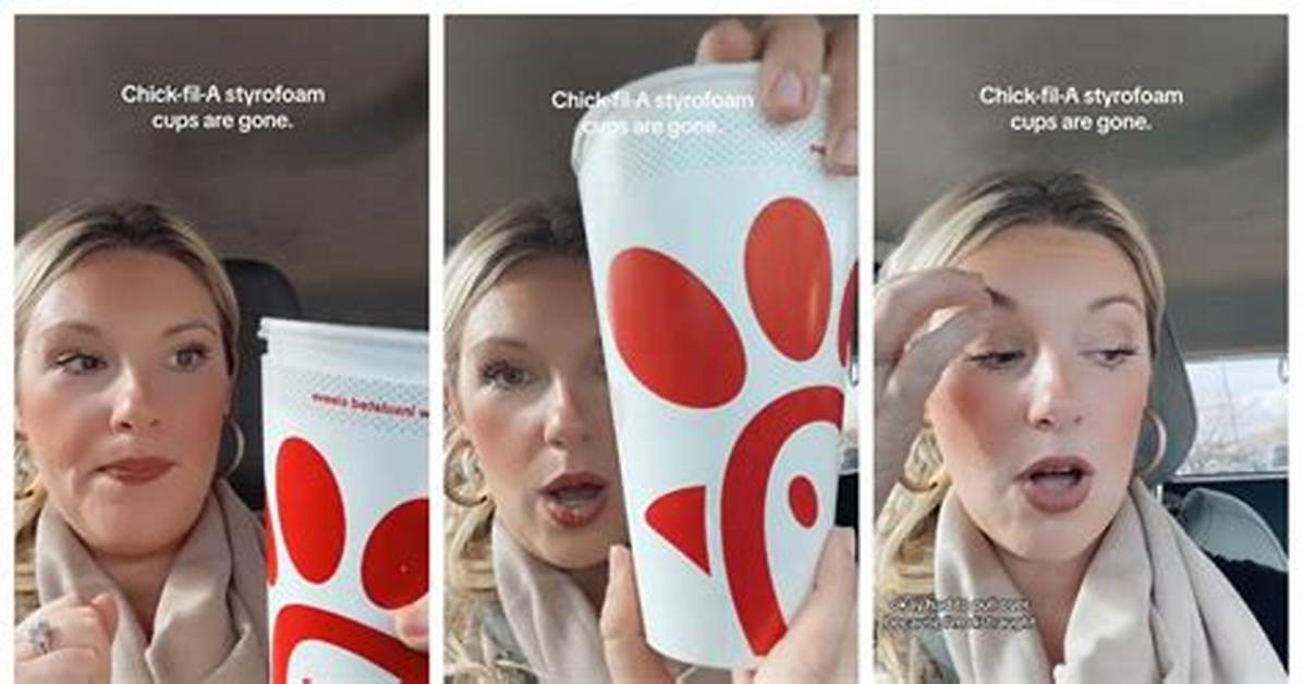 Chick-Fil-A's Styrofoam Switch-up Is Causing Major Controversy!