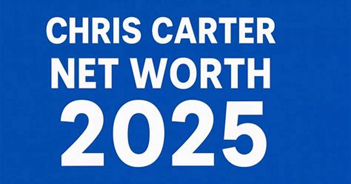 Chris Carter Net Worth – How Much Is Chris Carter Worth?