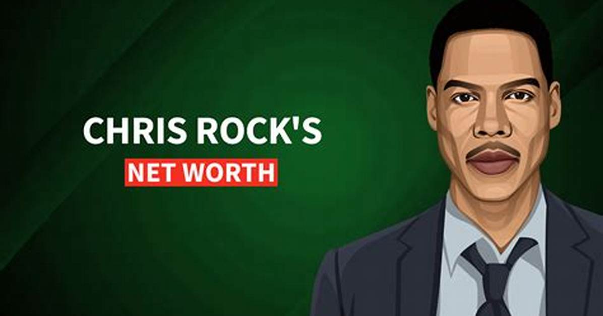 Chris Rock Has Earned an Impressive Net Worth over the Year's