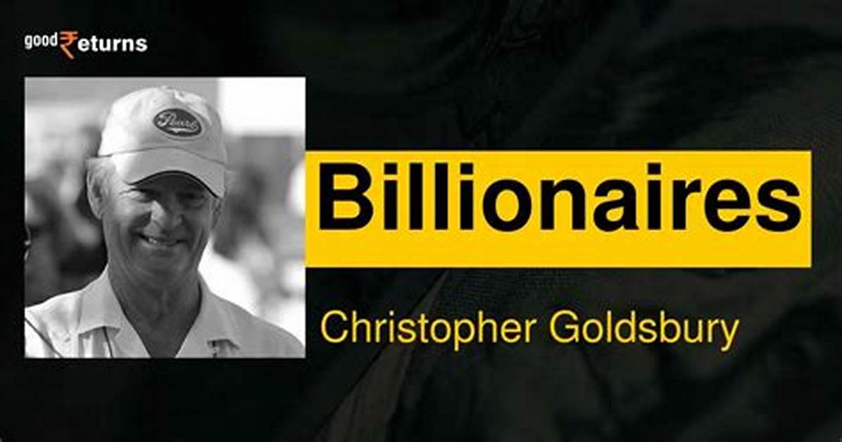 Christopher Goldsbury Net Worth