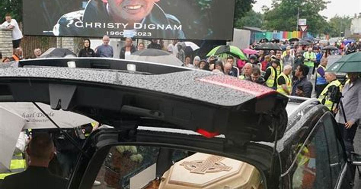 Christy Dignam Death Cause and Obituary