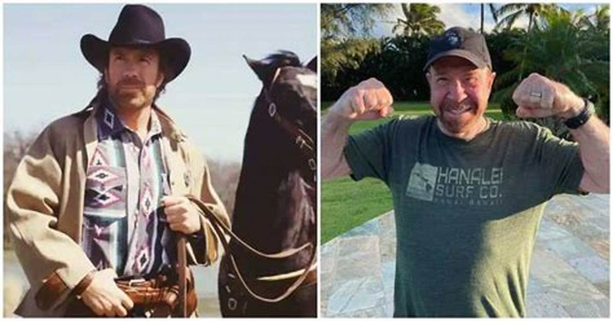 Chuck Norris: Iconic Actor Celebrates 82Nd Birthday, Shares Photo Still Looking Young
