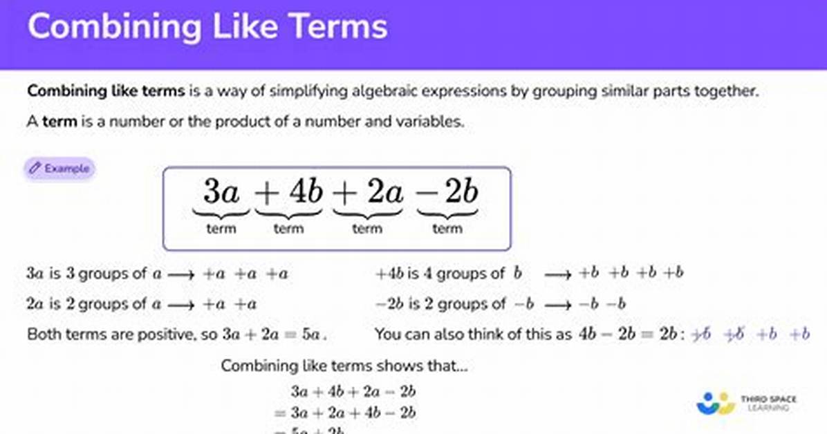 Combine Like Terms 3A-{4A+3[2A-2(2A+3B)-(A-B)-6(A+B)]-(7A-6B)}