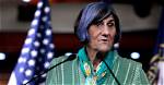 Congresswoman Rosa Delauro Rocks Her Purple Hair for a Very Important Reason