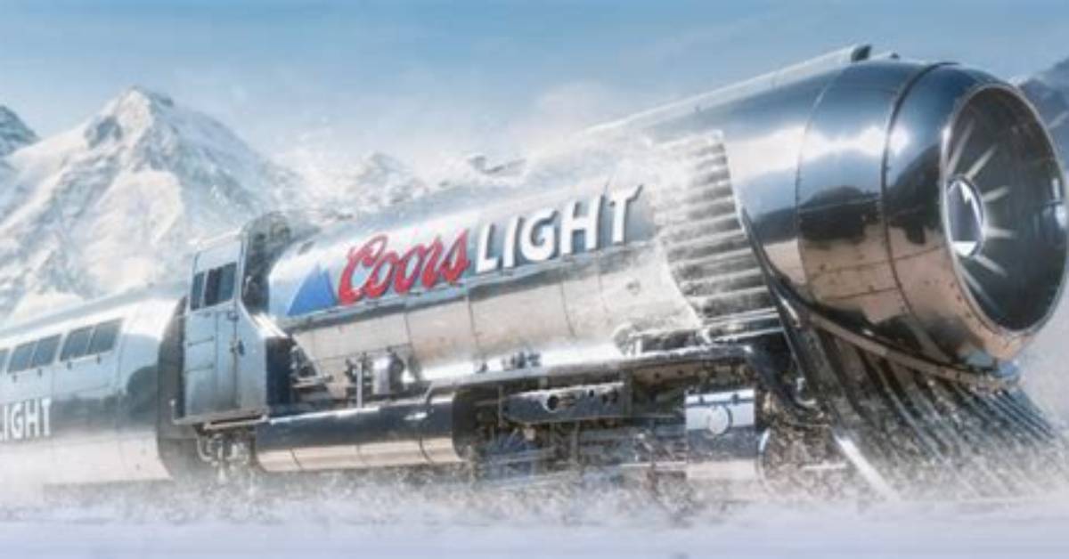 Coors Light Chill Train Football Commercial Highlights