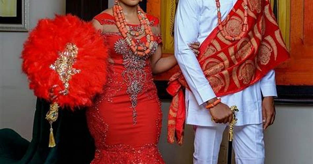 Couples Outfit for Traditional Wedding in Nigeria