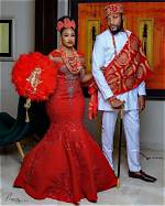 Couples Outfit for Traditional Wedding in Nigeria