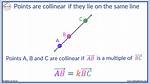Definitions: Collinear [Mathcelebrity School]
