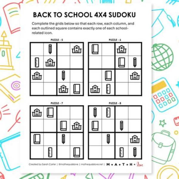 Definitions: Sudoku [Mathcelebrity School]