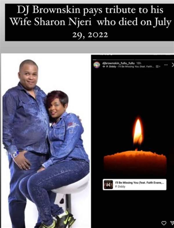 Dj Brownskin Wife Death Video: Why Did Sharon Njeri Take Poison?