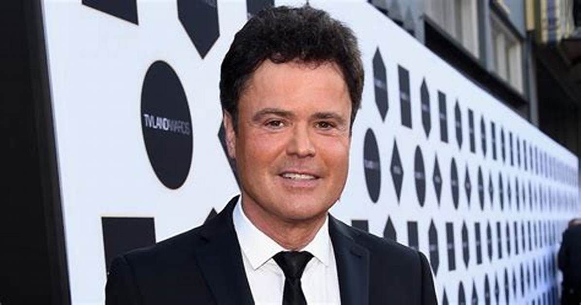 Donny Osmond Faced Some Serious Health Problems