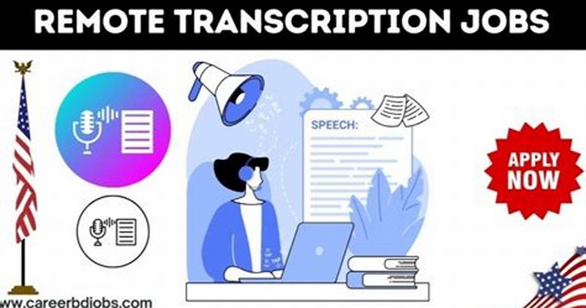 Earn from Home: Remote Transcription Services
