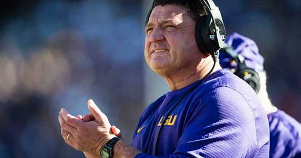 Ed Orgeron Bio: Nationality, Wife, Salary, Coaching Record