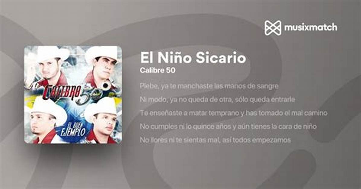 El Ni%C3%B1O Sicario by Calibre 50 Insights 150. Jpg