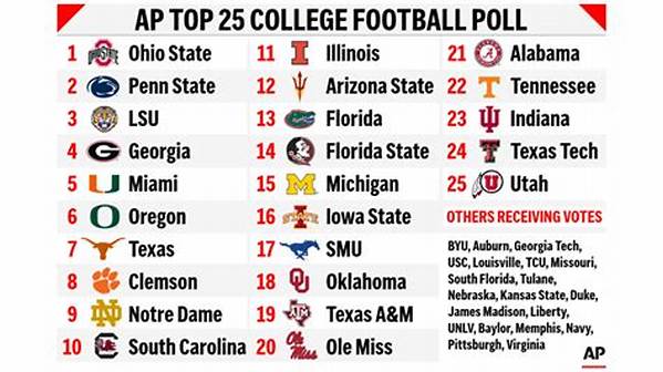 Every Ap Poll Top 10 Regular Season Matchup Since 2000