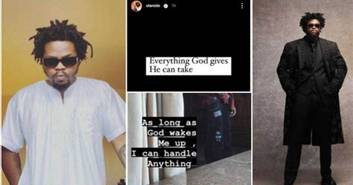 “Everything God Gives He Can Take”: Olamide Stirs Emotions Online with Deep Comments, Fans React