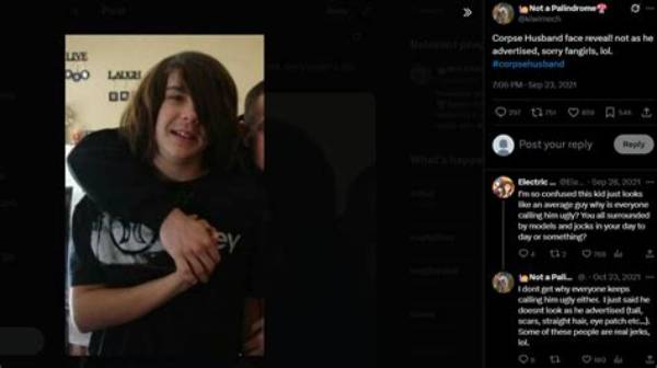 Fake Face Reveal of Faceless Streamer Corpse Husband Goes Viral