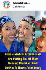 Female Medical Professionals Are Posting Bikini Selfies in Response to Sexist Study