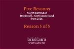 Five Reasons to Get Married & Five Reasons Not to Get Married