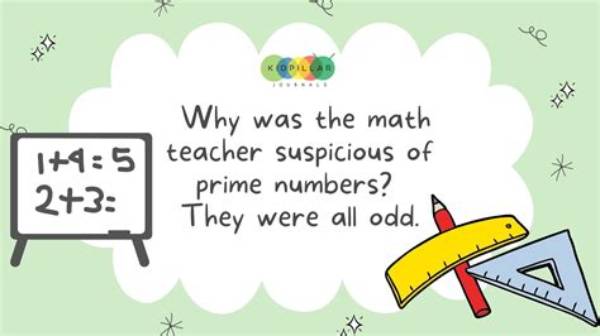 Funny Math Jokes for Teachers and Kids