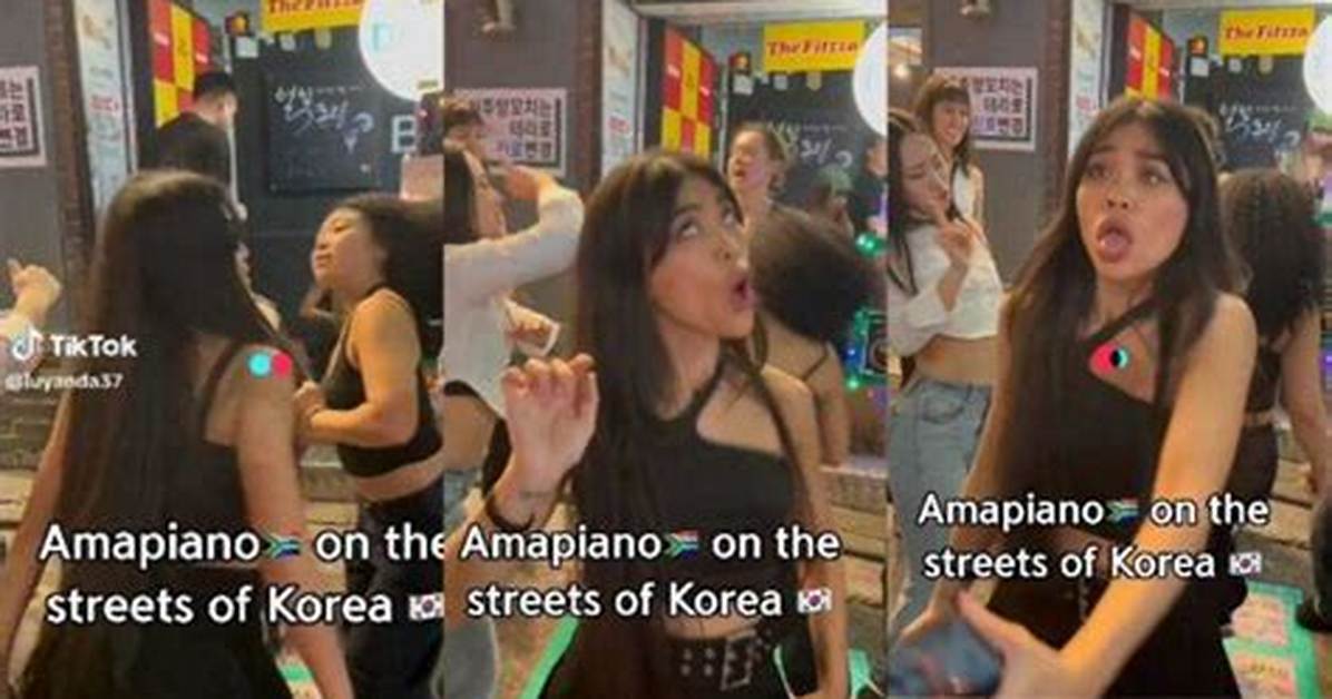 Funny Moment Korean Lady Made Kilimanjaro Dance Moves to Afrobeat Song Goes Viral on Tiktok