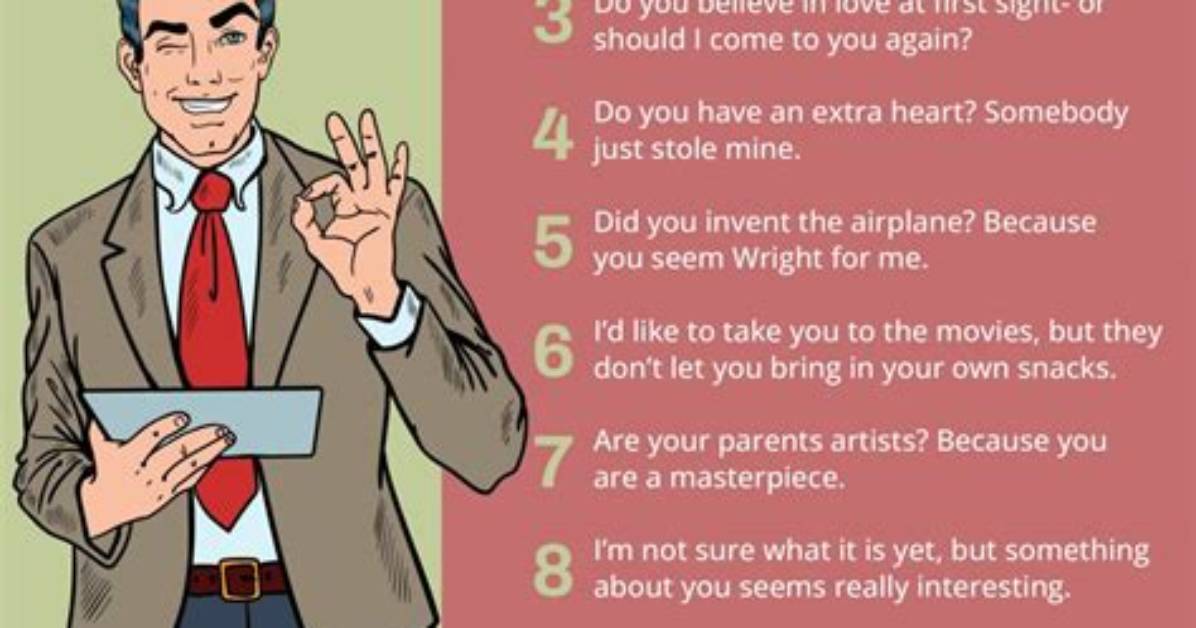 Funny Pick up Lines to Make Them Smile and Remember You