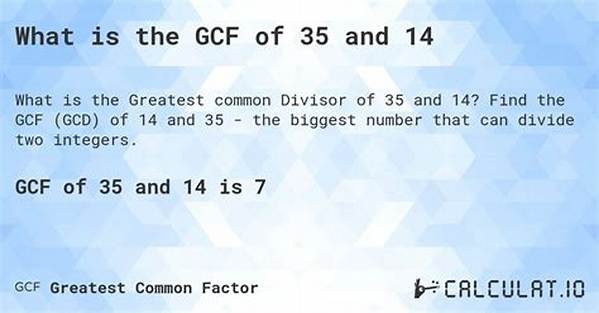 Gcf of 14 and 14