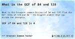 Gcf of 175 and 128