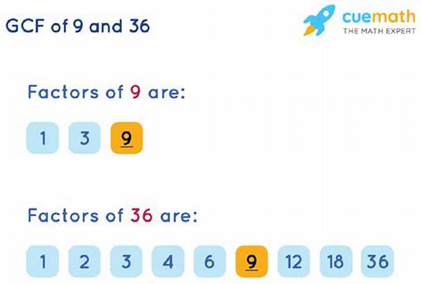 Gcf of 36 and 9