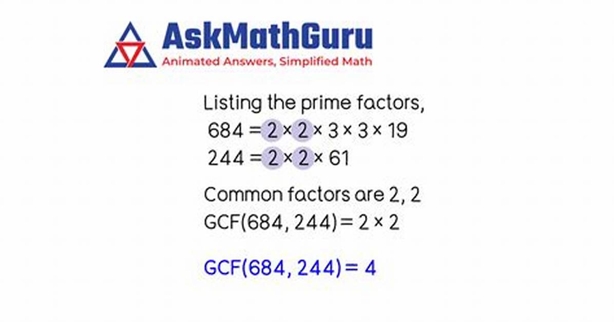 Gcf of 4598 and 684
