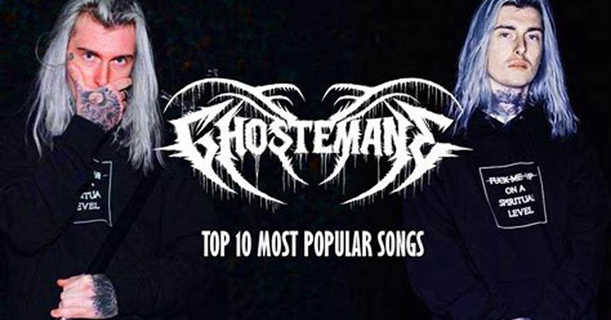 Ghostemane's Most Downvoted Songs Chart
