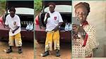 "Grandma Wey Get Steeze": Old Woman Sags Her Baggy Shorts in Video, Flaunts Costly iPhone