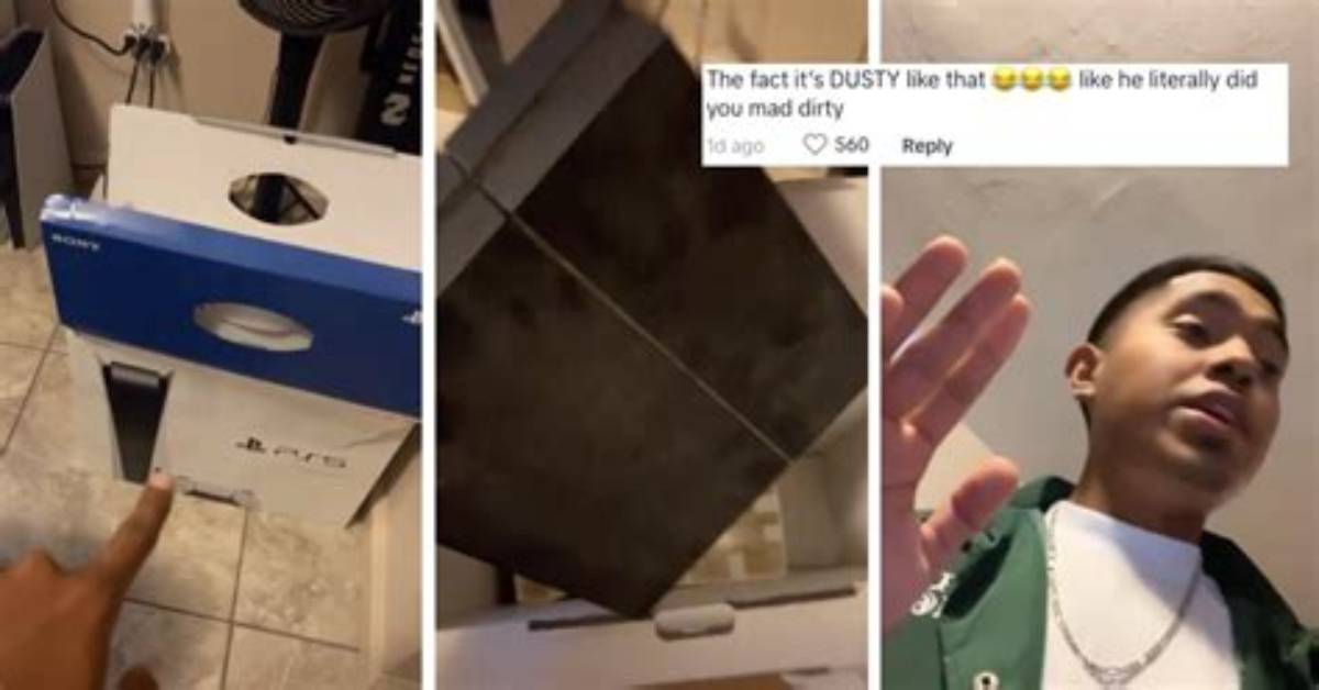 Guy Gets Scammed into Buying Ps4 by Ps5 Facebook Seller