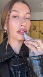 Hailey Bieber's 'Brownie Glazed Lip' Is Causing a Pretty Major Controversy