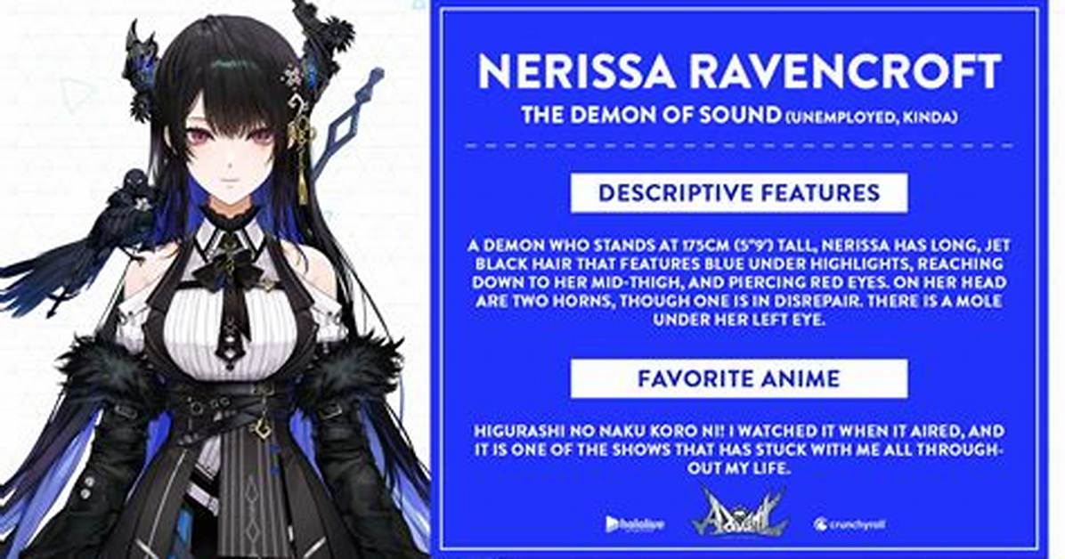 Has Nerissa Ravencroft Done Face Reveal? Real Name, Identity