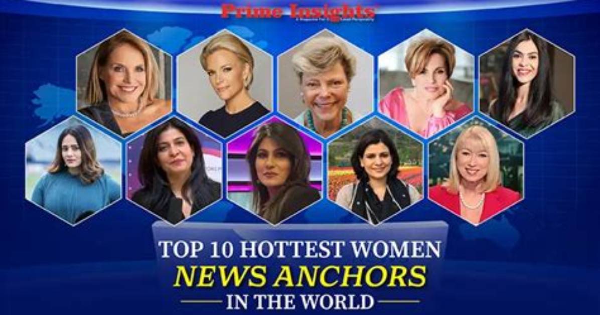 Hottest News Anchors in the World [December, 2023 ]: Genius Celebs