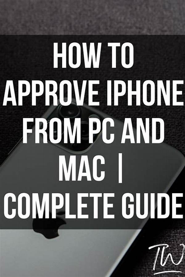 How to Approve iPhone from Mac or Pc