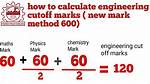 How to Calculate Ui Cut off Mark for Departments
