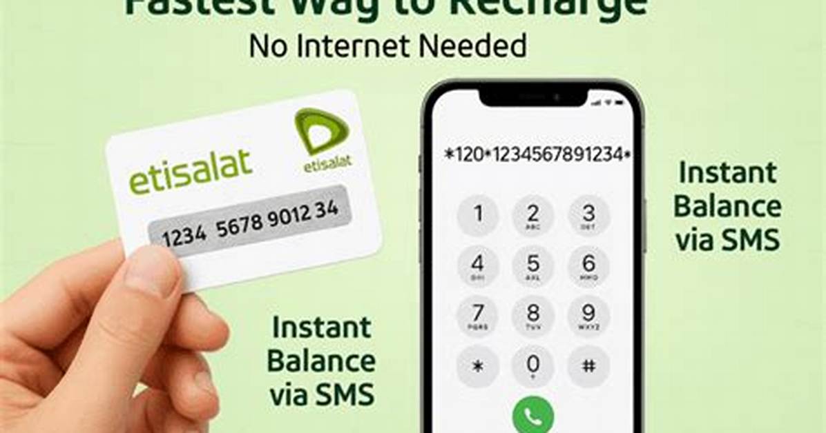 How to Load Etisalat Card in Nigeria?